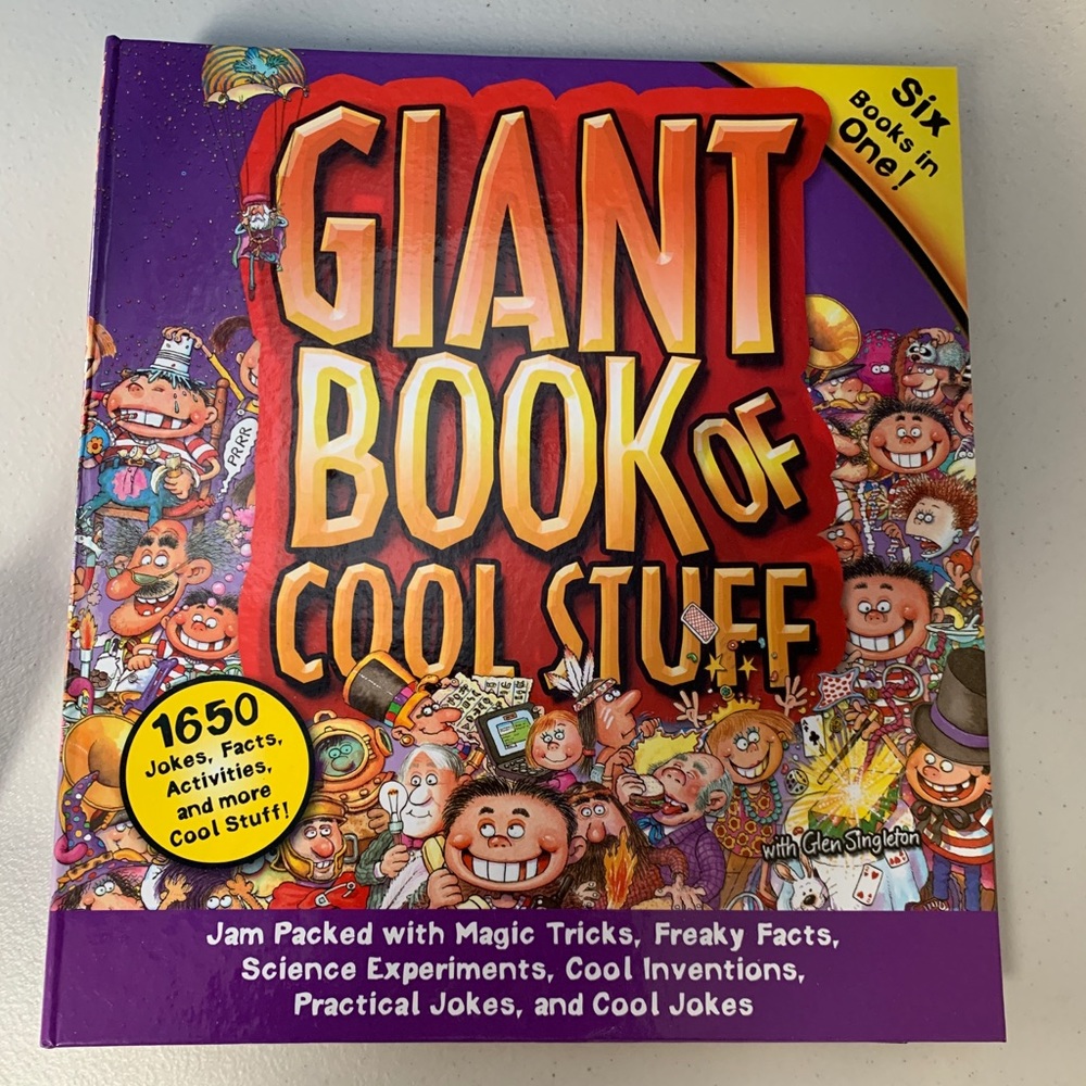🧊 Giant Book of Cool Stuff Six Books in One